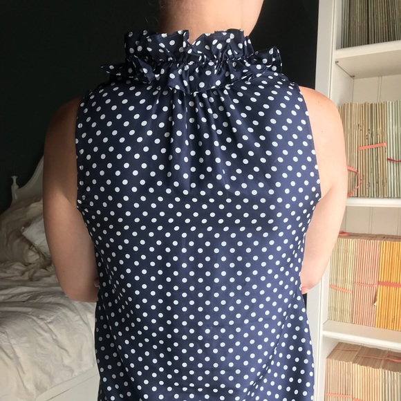 J. Crew Ruffle Blouse - Picture 3 of 3